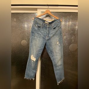 Madewell High Rise Slim Boyfriend Jean